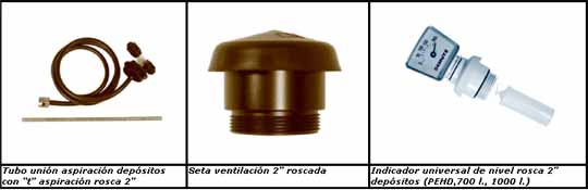 Accesorios para Depósitos