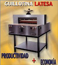 Guillotina LATESA productividad y economía